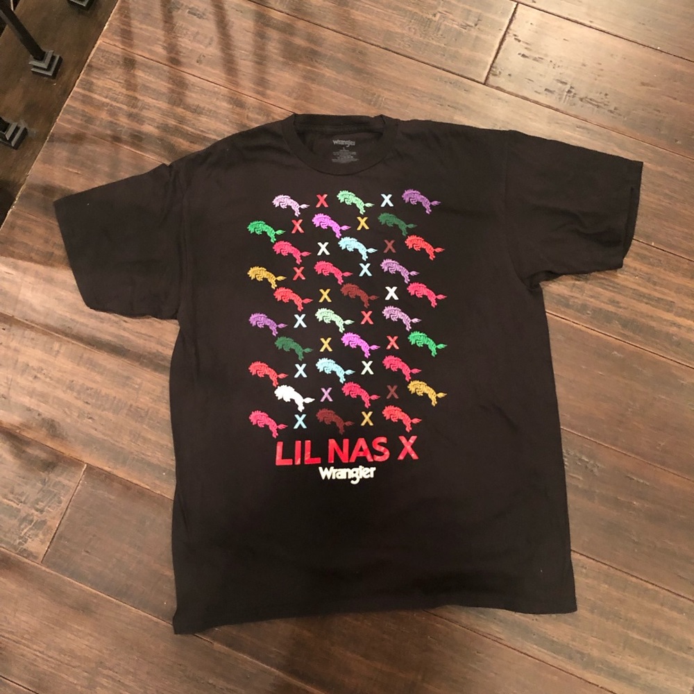 Lil Nas X wrangler t shirt